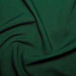 Polyester bi-stretch bottle green