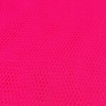 dress net fabric cerise