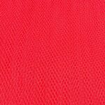 dress net fabric red