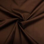 Poly cotton brown