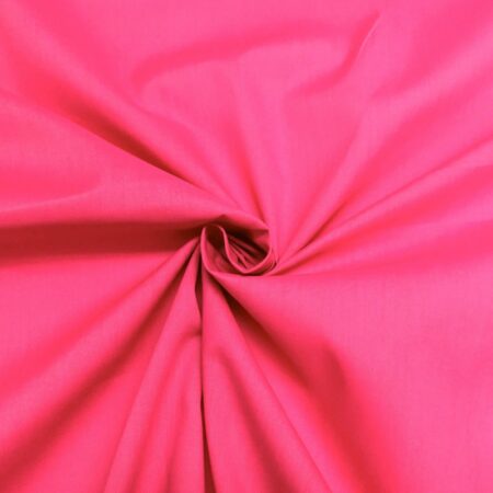 Poly cotton cerise