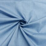 Poly cotton chambray
