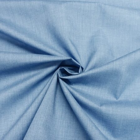 Poly cotton chambray