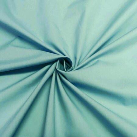 Poly cotton duck egg blue