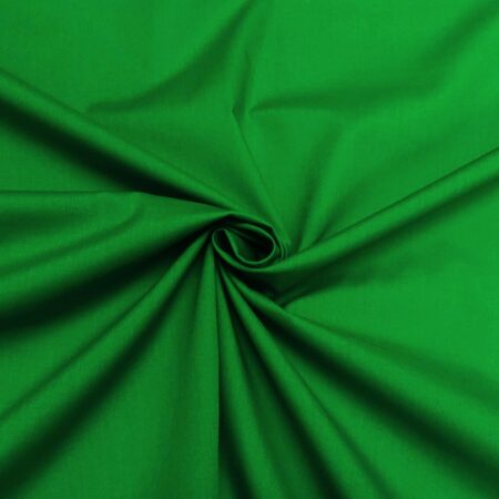 Poly cotton emerald
