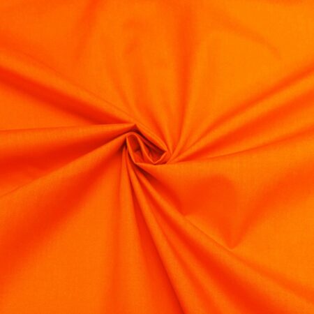 Poly cotton orange