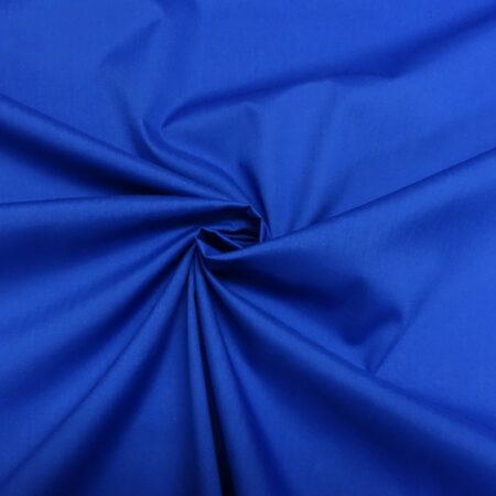 Poly cotton royal blue