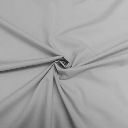 Poly cotton silver