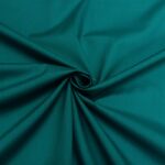 Poly cotton teal