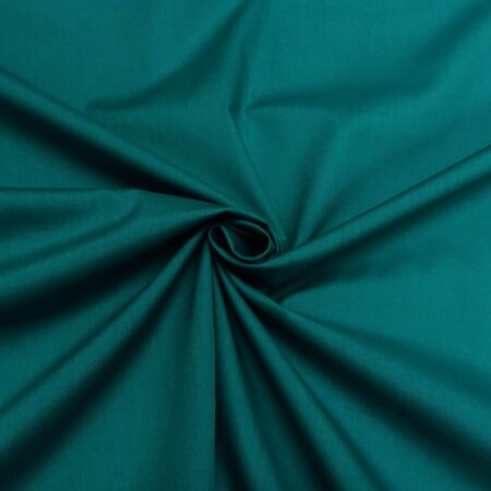 Poly cotton teal