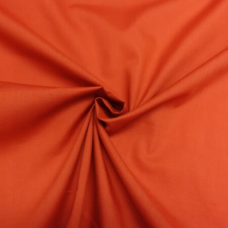 Poly cotton terracotta