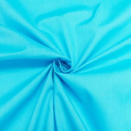 Poly cotton turquoise