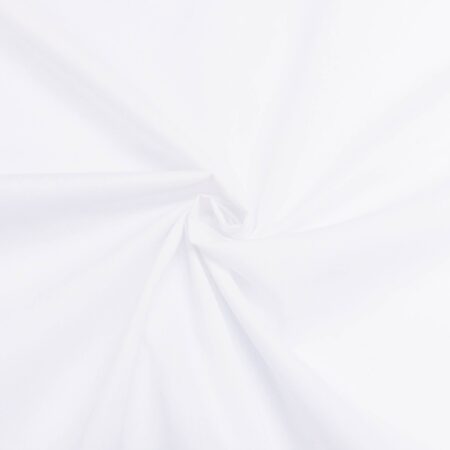Poly cotton white