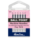 Ball Point Fine Machine Needles
