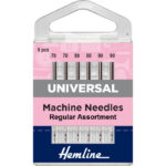 Universal Assorted (6 pack) Machine Needles