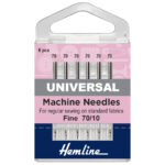 Universal Fine 70/10 Machine Needles