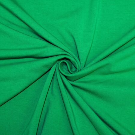 cotton jersey emerald