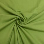 cotton jersey meadow green
