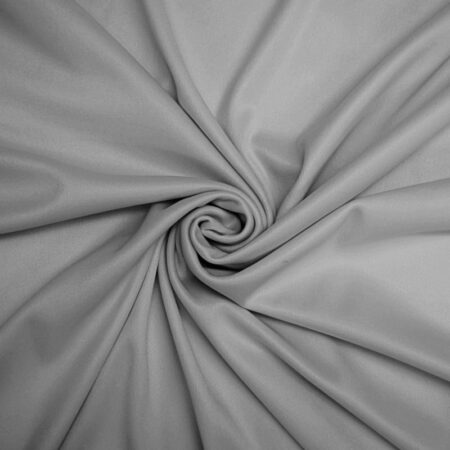 Stretch polyester lining silver grey