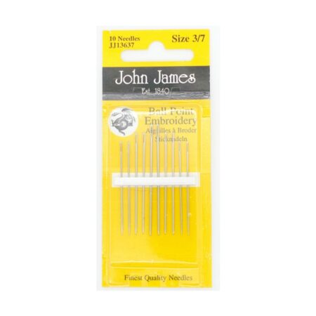 John James needles embroidery