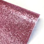 Chunky glitter fabric pink