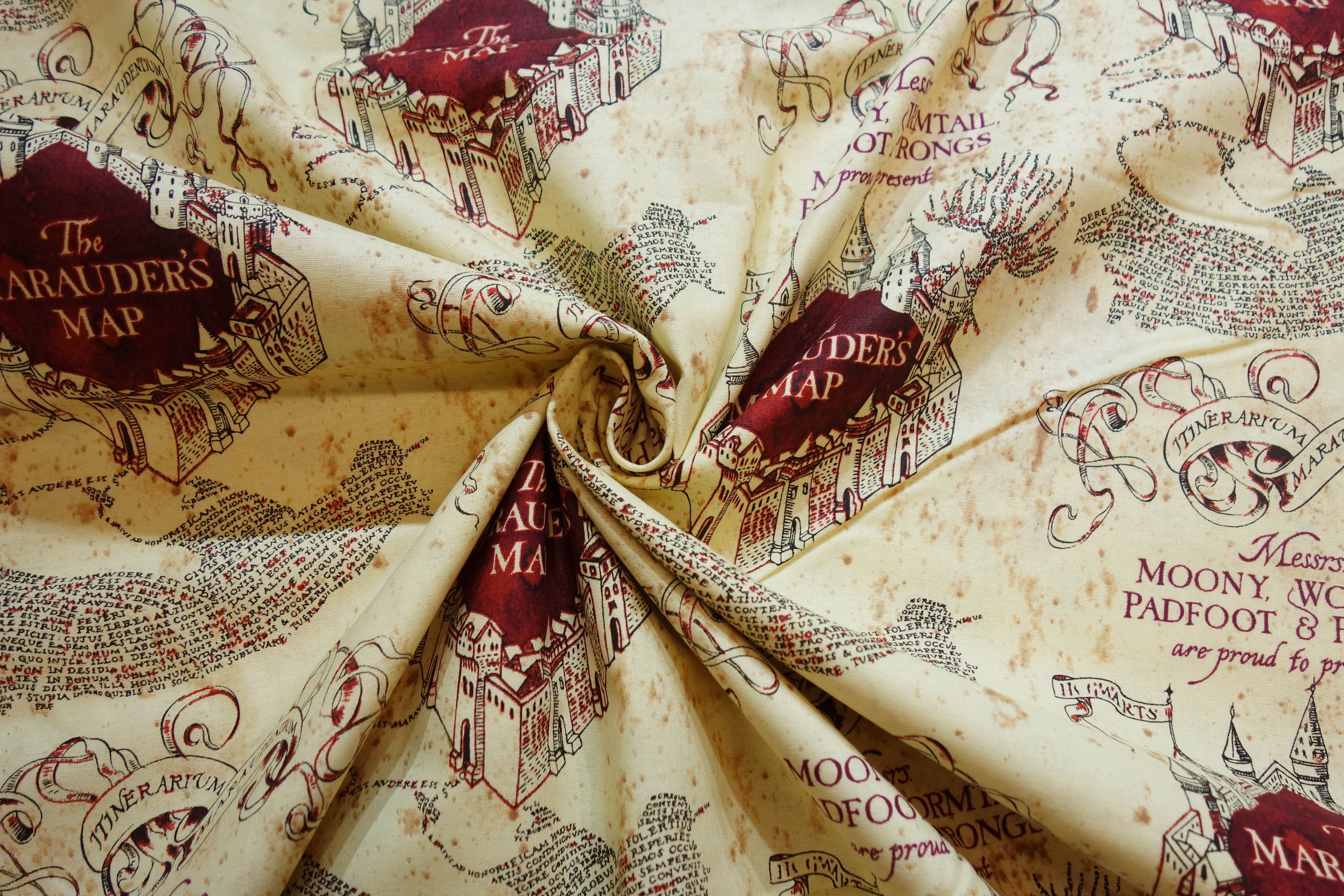Game Of Thrones Map Printed Fabric Panel Make Cushion Upholstery Craft