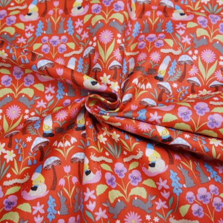 Lewis Irene Jolly Spring fabric red
