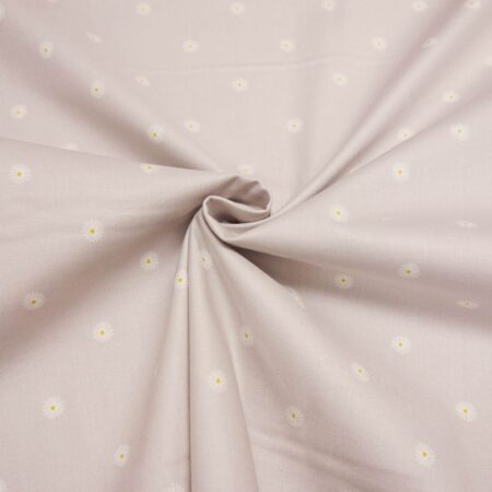 Lewis Irene Jolly Spring fabric daisy taupe