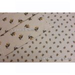 Linen look bumblebees