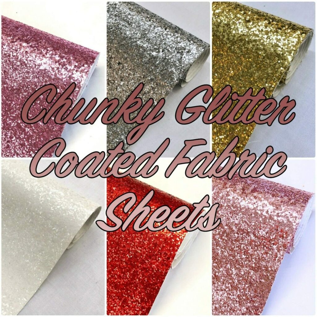 Image of Chunky Glitter Sheets and Strips