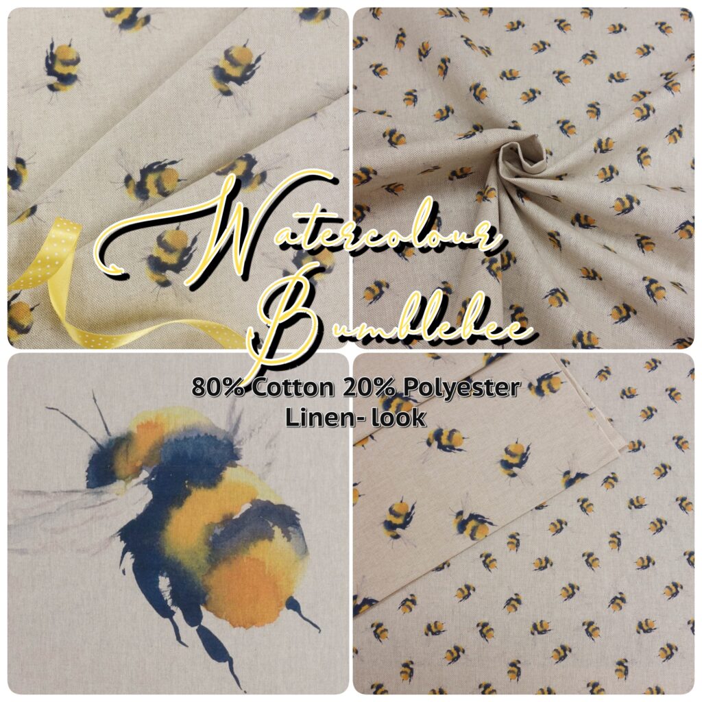 Image of linen look bumblebee