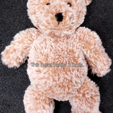 alpine luxe fur teddy bear