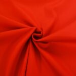 Plain Cotton Spandex red
