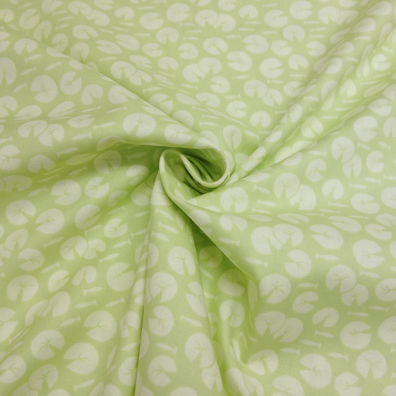 100/% Coton Tissu-Fat Quarter//mètre Lily Pad par Debbie Shore
