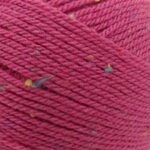 Bonus aran tweed wool raspberry