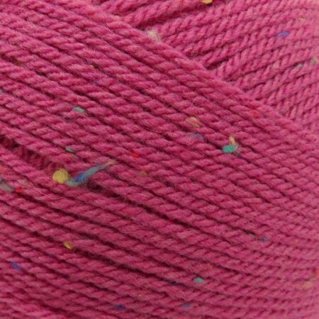 Bonus aran tweed wool raspberry