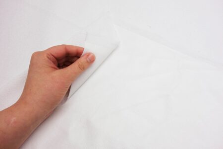 Laminated towelling fabric