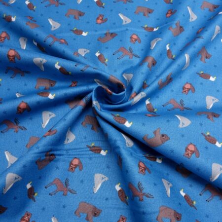 World animals fabric