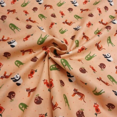World animals fabric
