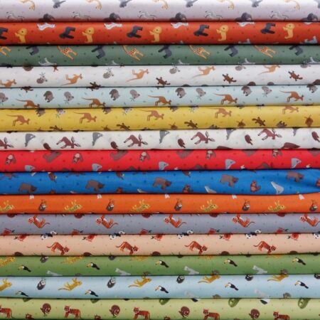 World animals fabric