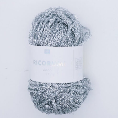 Ricorumi lame yarn silver