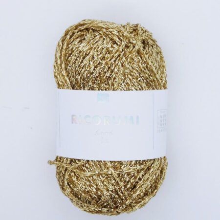 Ricorumi lame yarn gold