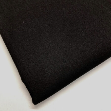 60" wide lifestyle cotton black