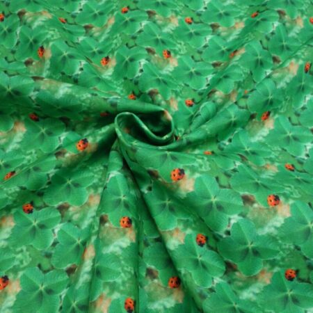 Ladybird and Clover fabric