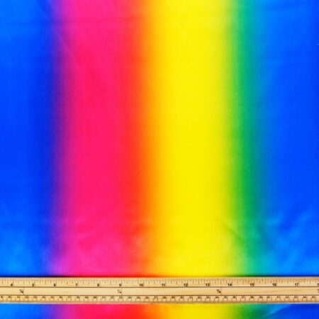 rainbow satin