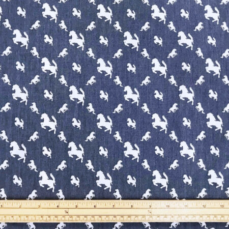 Horses Chambray - Image 2