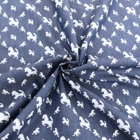 Horses Chambray