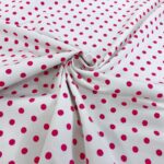 Cerise Polka Dot