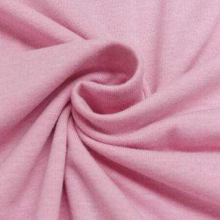 Plain cotton jersey fabric