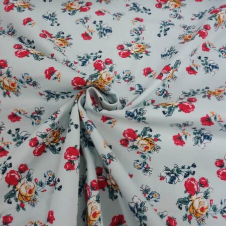 dainty rose fabric